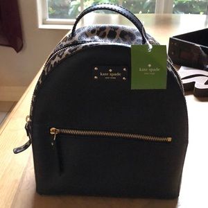 Kate Spade mini backpack NWT